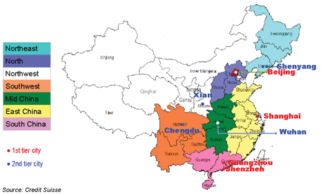 Survey of consumers in China - Cities Survey of consumers in China - Cities