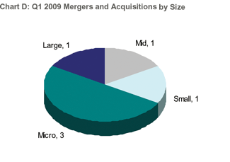EMS Mergers by Company Size EMS Mergers by Company Size